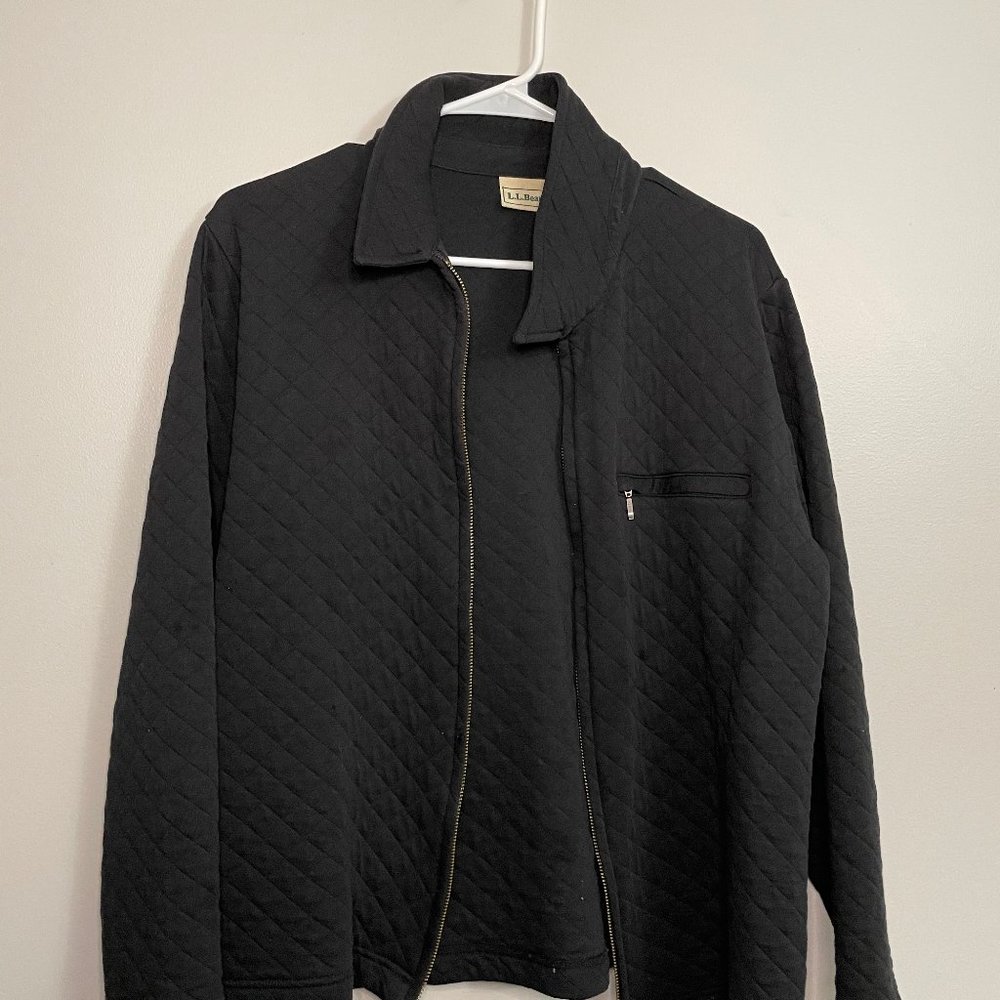L.L. Bean Quilted Zip Up
